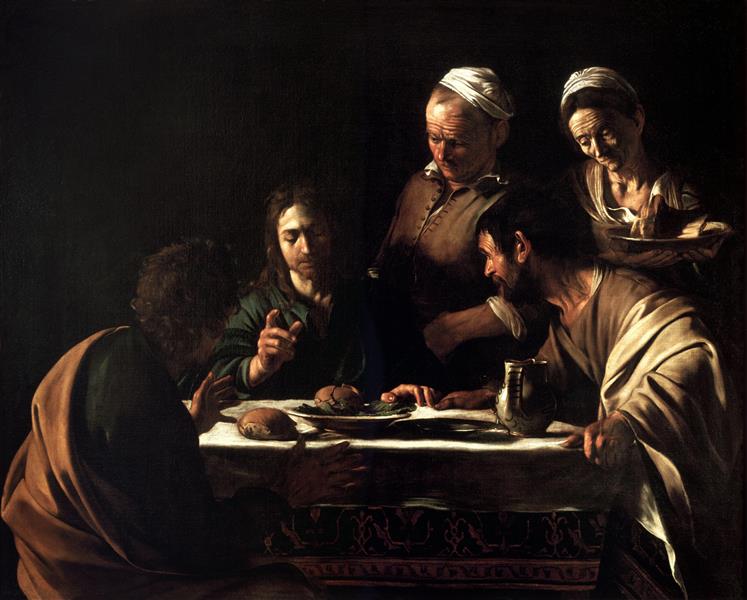 Supper at Emmaus, 1606 - Caravaggio