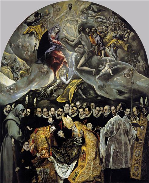 The Burial of the Count of Orgaz, 1587 - El Greco