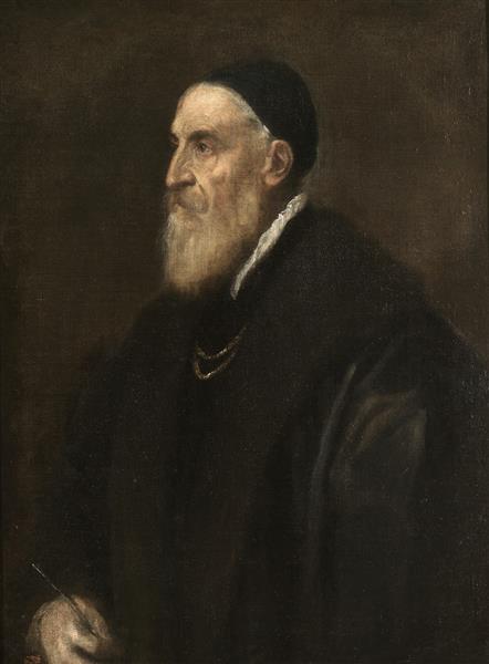 Autoportrait, c.1567 - Titien