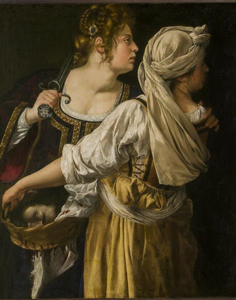 Judith and her Maidservant, 1613 - 1614 - Artemisia Gentileschi