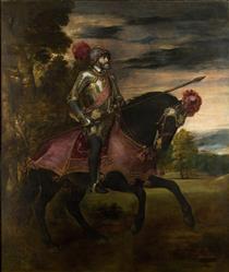 Carlos V a caballo en Mühlberg - Tiziano