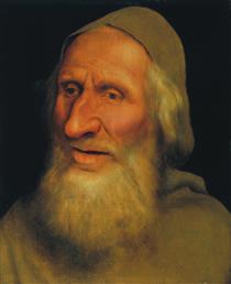 Head of An Old Man - Квентін Массейс
