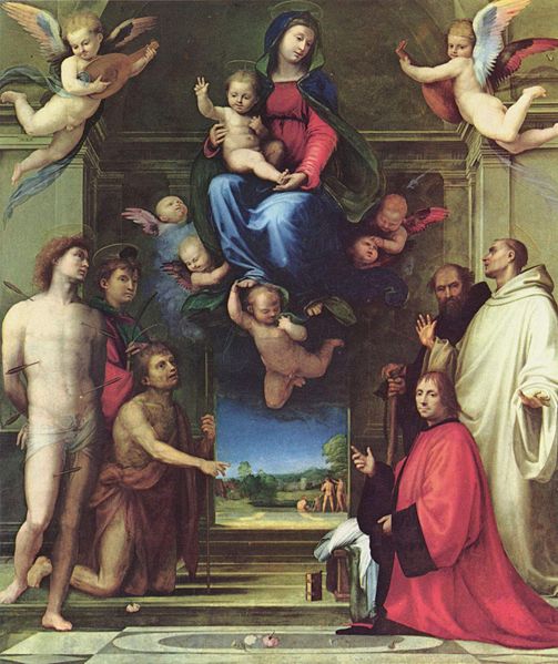 Virgin and Child with Saints, 1511 - 1512 - Фра Бартоломео