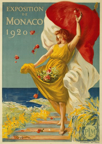 Plm Exposition Monaco, 1920 - Leonetto Cappiello