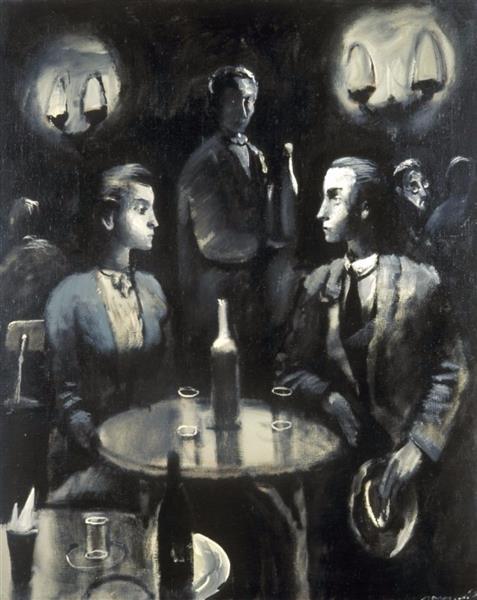 At the Table, 1991 - Oleg Holosiy