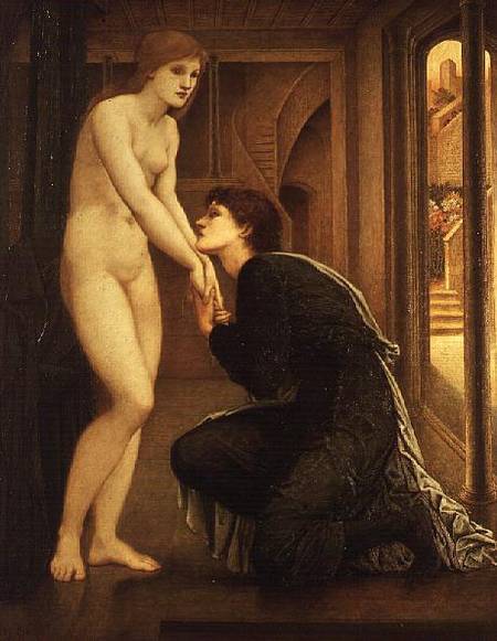Pygmalion and the Image IV: The Soul Attains, 1868 - 1869 - Едвард Берн-Джонс