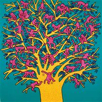 The Tree of Monkeys - Keith Haring