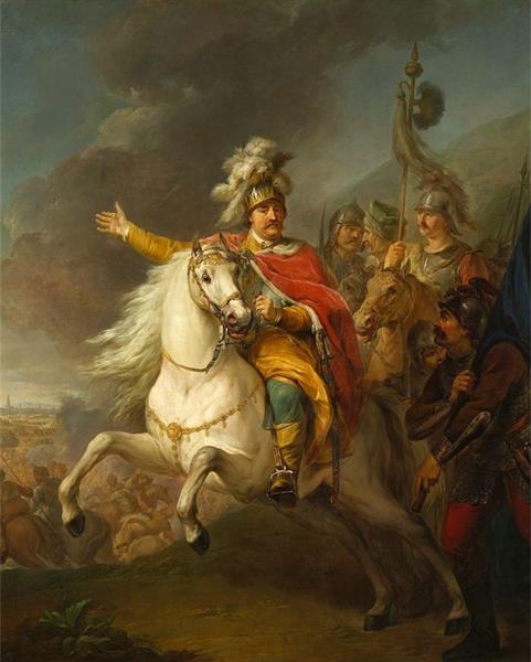 Sobieski at the Battle of Vienna, 1796 - Марчелло Баччареллі