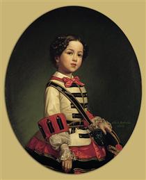 The Little Marquise of Roncali - Luis de Madrazo y Kuntz