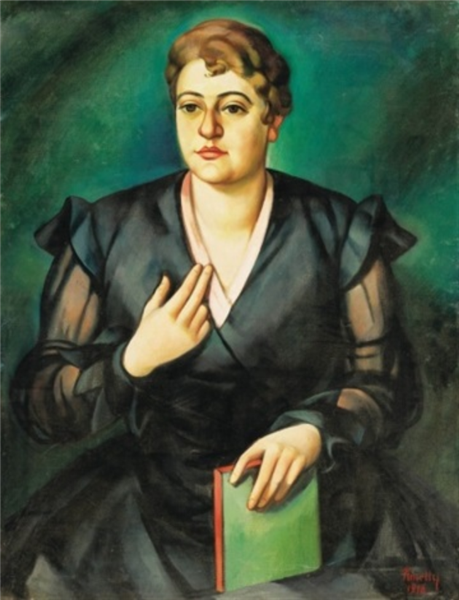 Portrait of a Woman, 1916 - Kmetty János