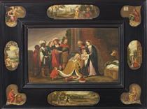 Adoration of the Magi and Other Scenes - Frans Francken el Joven