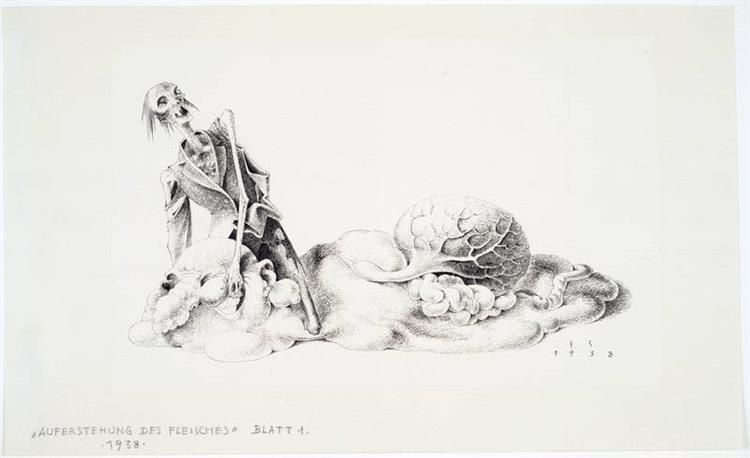 Auferstehung Des Fleisches, 1938 - Franz Sedlacek