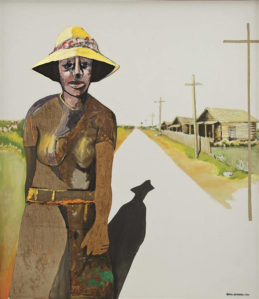 Down the Road, 1971 - Benny Andrews