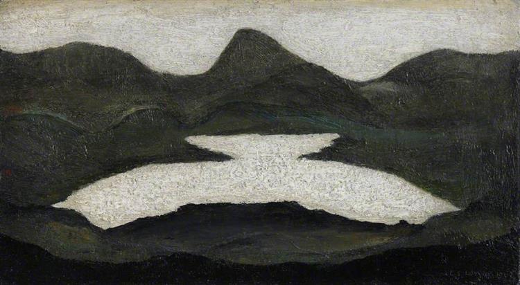 Mountain Lake, 1943 - L. S. Lowry