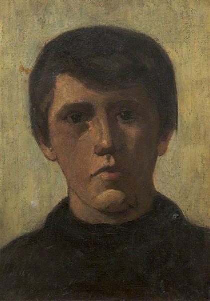 Portrait of Male Model, 1908 - L. S. Lowry