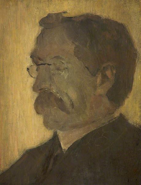 Portrait of the Artist's Father, 1910 - L. S. Lowry