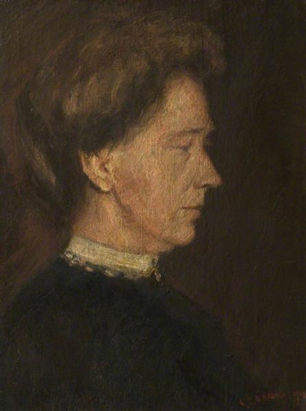 Portrait of the Artist's Mother, 1912 - L. S. Lowry