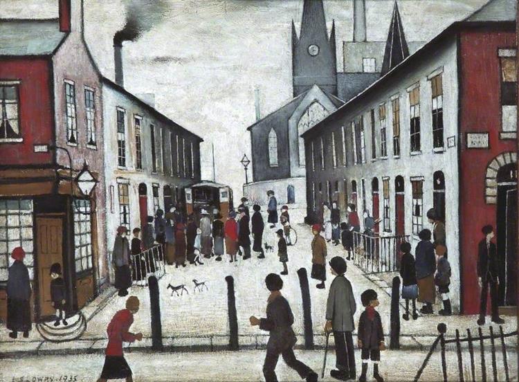 The Fever Van, 1935 - Lawrence Stephen Lowry