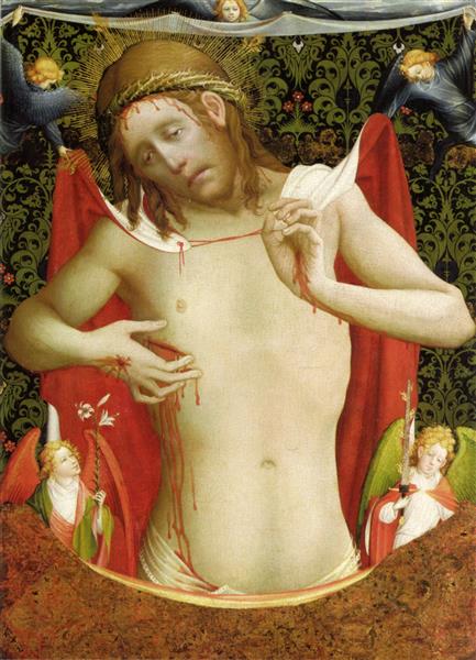Vir Dolorum, c.1435 - Meister Francke