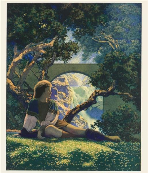 The Knave of Hearts, 1925 - Maxfield Parrish