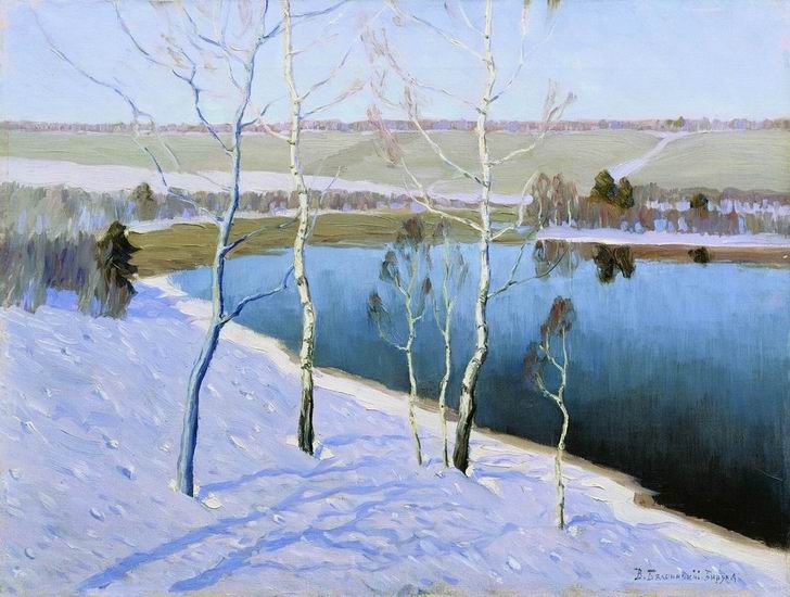 Early Spring - Vitold Byalynitsky-Birulya