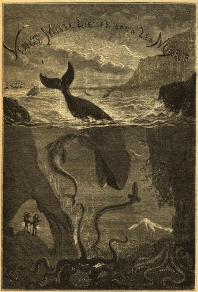 Vingt mille lieues sous les mers, 1871 - Edouard Riou