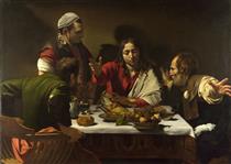 Abendmahl in Emmaus - Michelangelo Merisi da Caravaggio