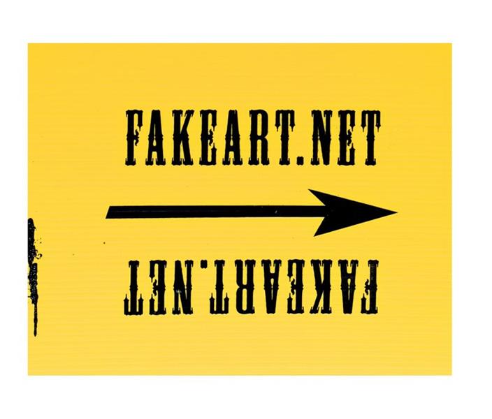 Fakeartnet Sign, 2016 - David Michael Hinnebusch