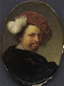 Self portrait - Frans van Mieris the Elder