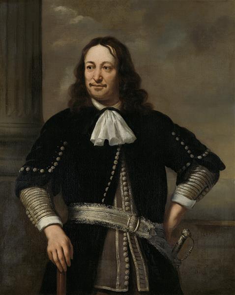 Portret Van Een Zee-overste, Waarschijnlijk Vice-admiraal Aert Van Nes, 1667 - Ferdinand Bol