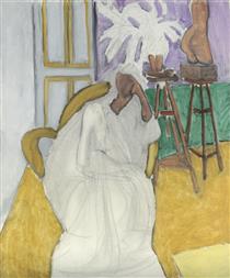 Figure Assise Et Le Torse Grec (La Gandoura) - Henri Matisse