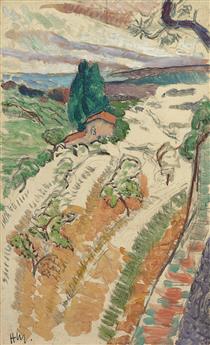 Paysage, St. Tropez - Henri Matisse