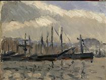 Port De Cherbourg - Henri Matisse