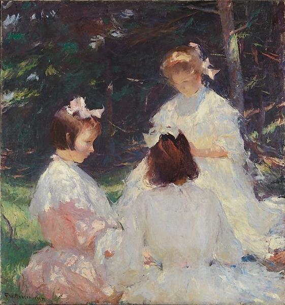Children in Woods, 1905 - Frank W. Benson