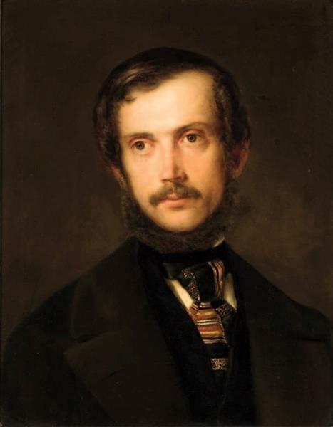 Portret Mężczyzny, 1853 - Henryk Rodakowski