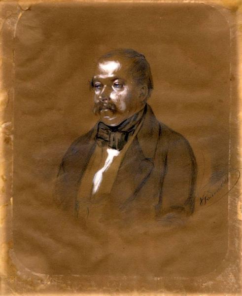 Portret Pana Singera, 1841 - Henryk Rodakowski