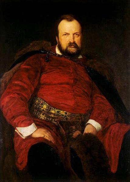 Portrait of Włodzimierz Dzieduszycki, 1880 - Henryk Rodakowski