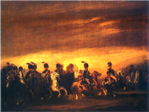 Napoleonic Parade - Piotr Michałowski