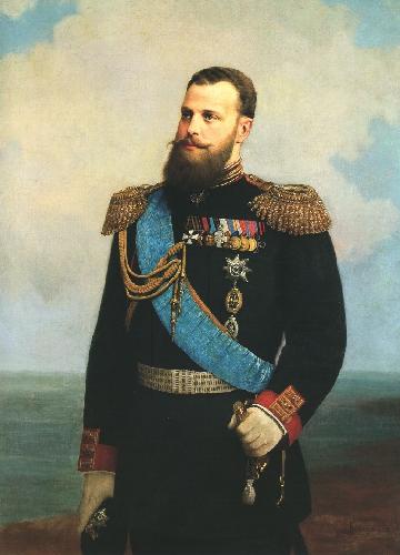 Portrait of Grand Duke Alexei Alexandrovich, 1889 - Alekseï Korzoukhine