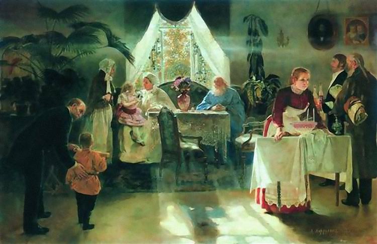 Grandma Holiday, 1893 - Alekseï Korzoukhine