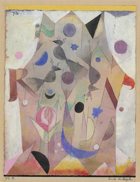 Persian Nightingales, 1917 - Paul Klee