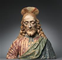 Bust of Christ - 安德烈‧委羅基奧