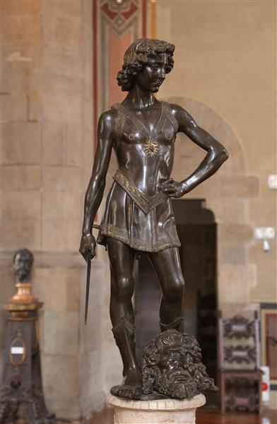 David,, 1466 - 1469 - 安德烈‧委羅基奧