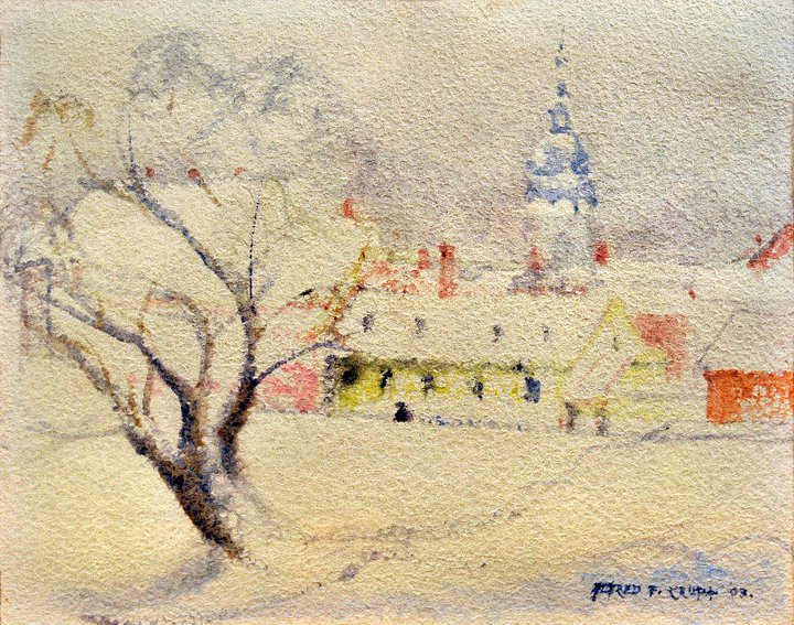 The snow, 2003 - Альфред Фредді Крупа