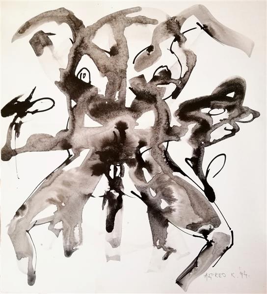 The pseudo Rorschach test, 1994 - Alfred Freddy Krupa
