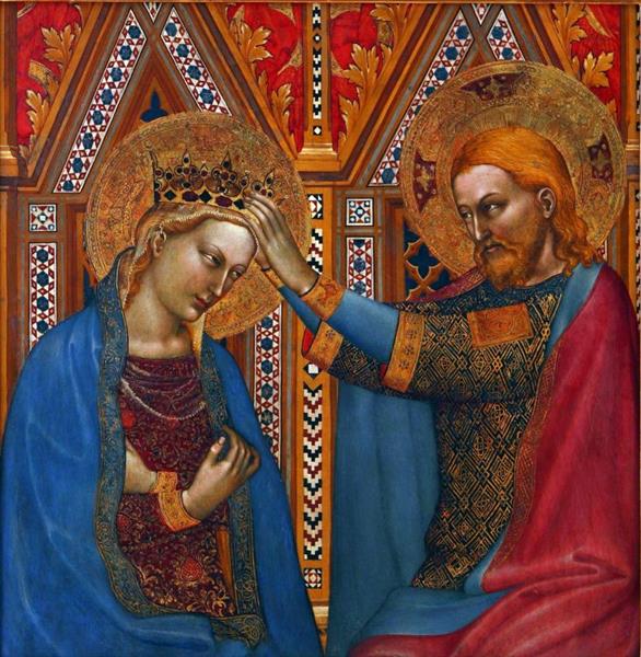 Coronation of the Virgin, c.1360 - Giovanni da Milano