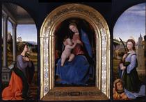 Triptych - Mariotto Albertinelli