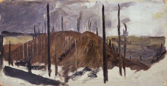 Untitled (Logging Scene), 1922 - 亚历山大·考尔德
