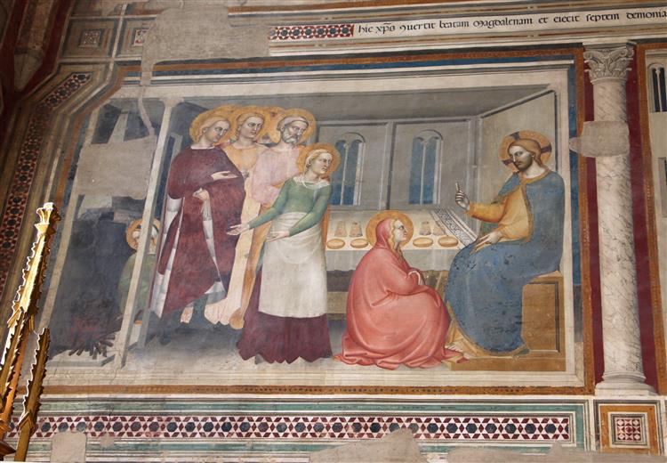 Rinuccini Chapel (basilica of Santa Croce), c.1370 - Джованни да Милано