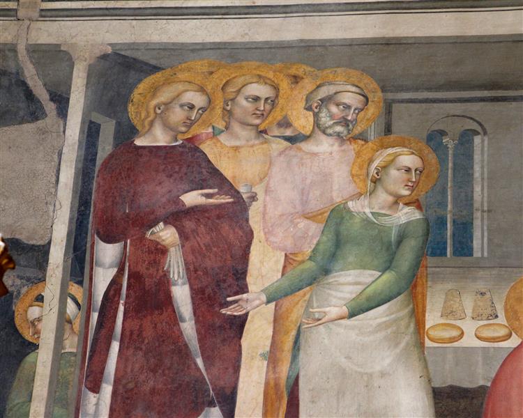 Rinuccini Chapel (basilica of Santa Croce), c.1370 - Джованни да Милано